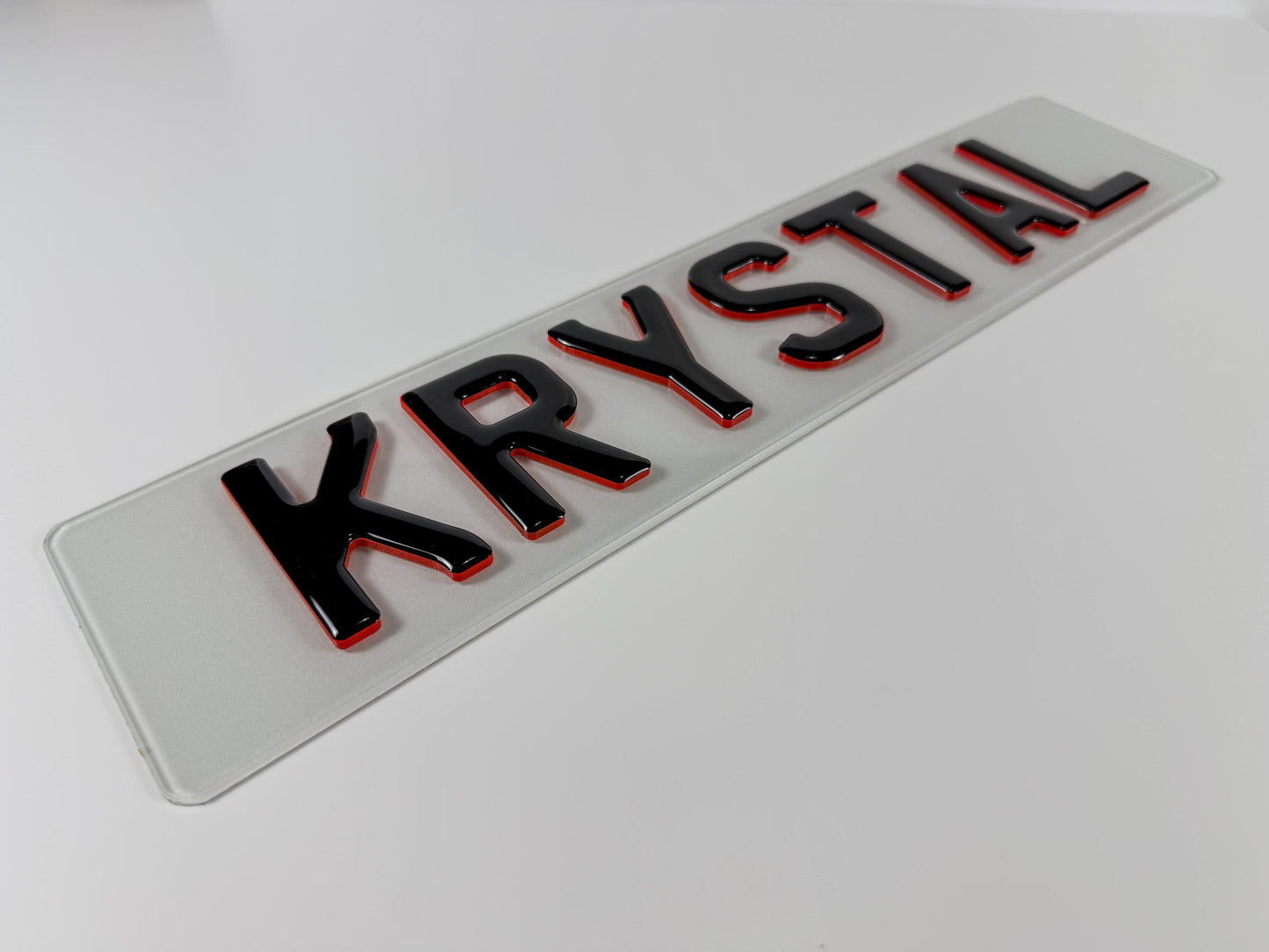 Krystal/Neon Plates