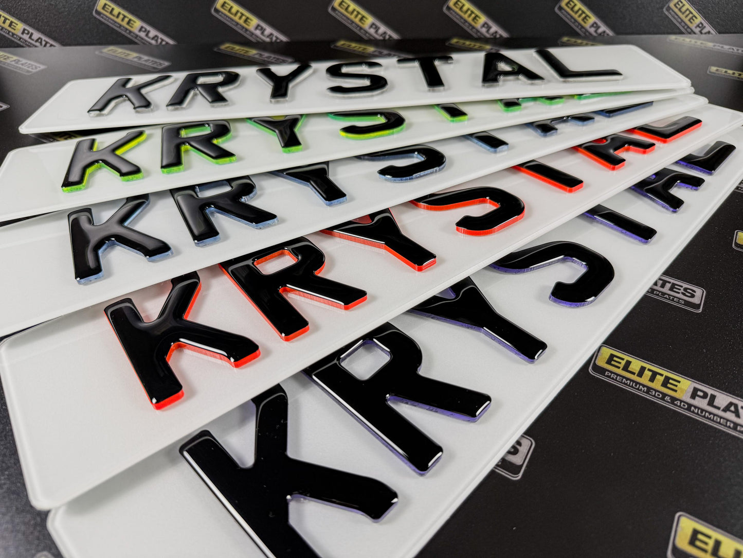 Krystal/Neon Plates