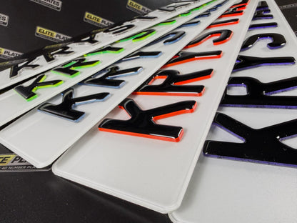 Krystal/Neon Plates