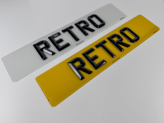 Retro Plates