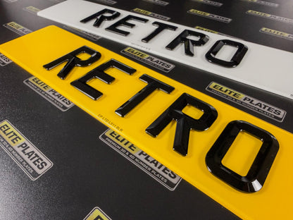 Retro Plates
